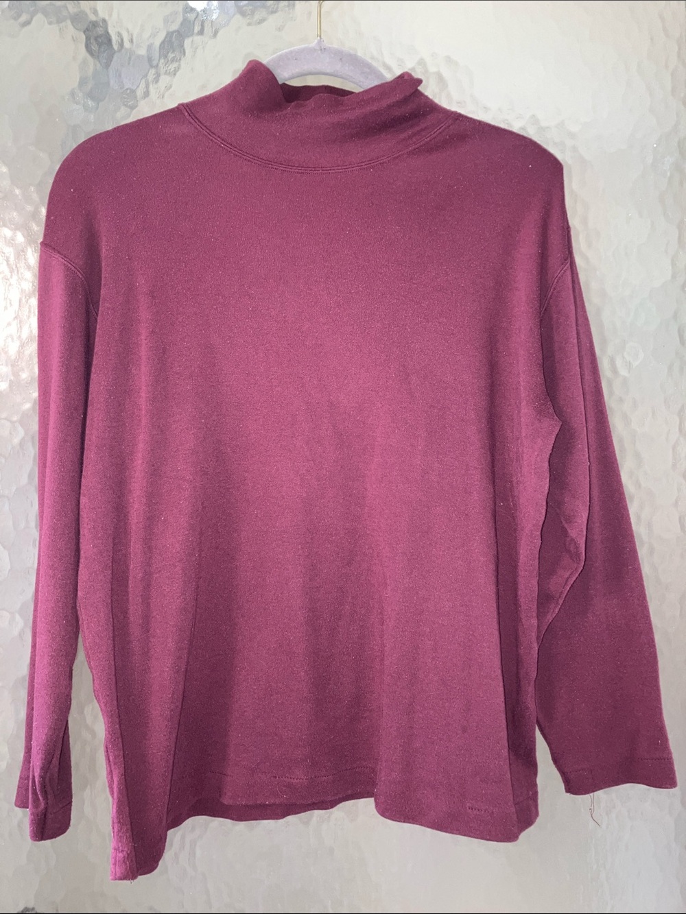 Vintage Outback Red Women's Maroon Turtle Neck Sweater